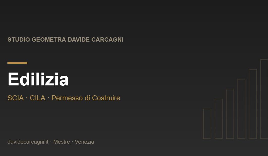 Edilizia - Studio Geometra Davide Carcagni Mestre Venezia